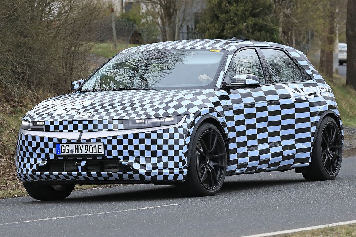 Spyshots Hyundai Ioniq 5 N