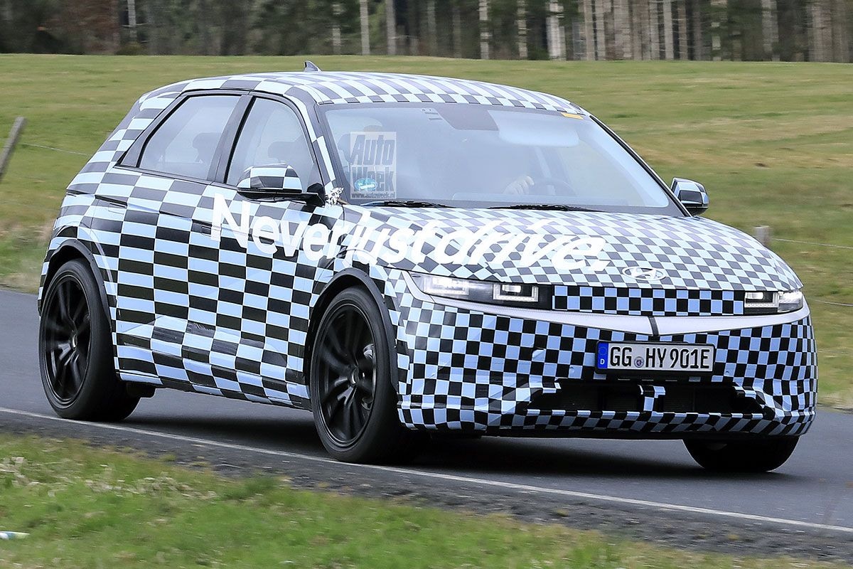 Spyshots Hyundai Ioniq 5 N