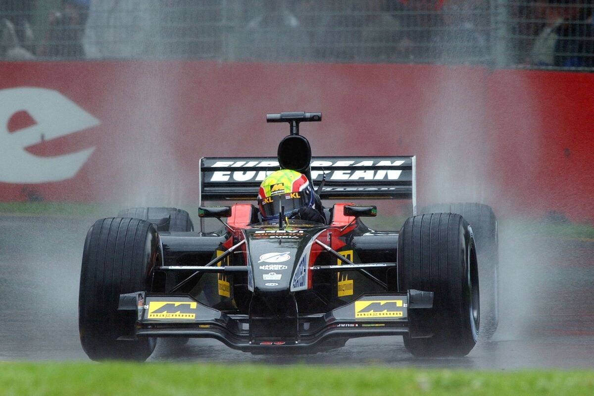 Mark Webber F1 GP AustraliÃ« 2002 (ANP)