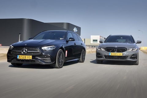 Mercedes-Benz C 300e Estate – BMW 330e xDrive touring - Test