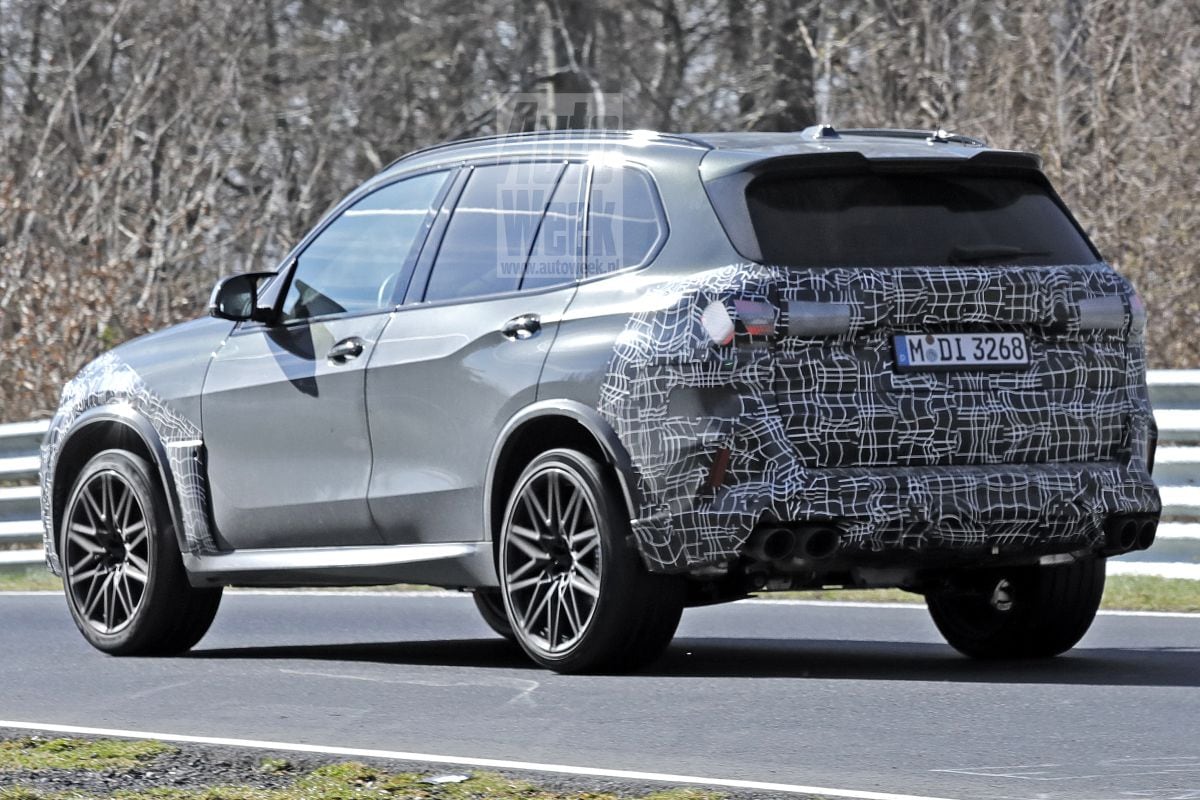 BMW X5 M spyshots