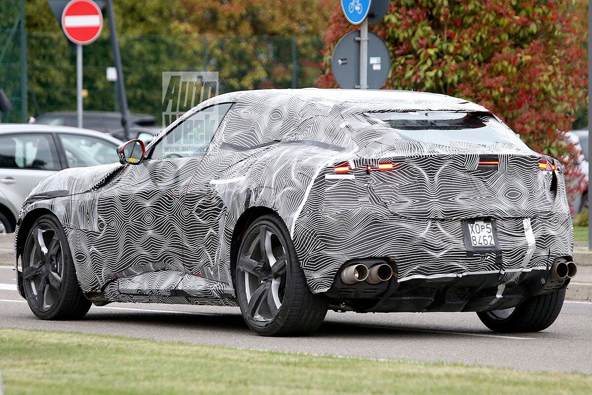 Spyshots Ferrari Purosangue