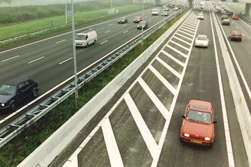 Wisselstrook Diemen Muiderberg 94 Foto ANP Frans Vanderlinde