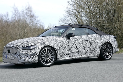 Nieuwe Mercedes-Benz C-klasse cabriolet betrapt