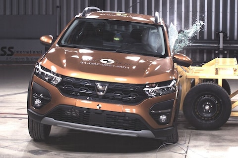 Eén ster voor Dacia Jogger bij crashtest Euro NCAP