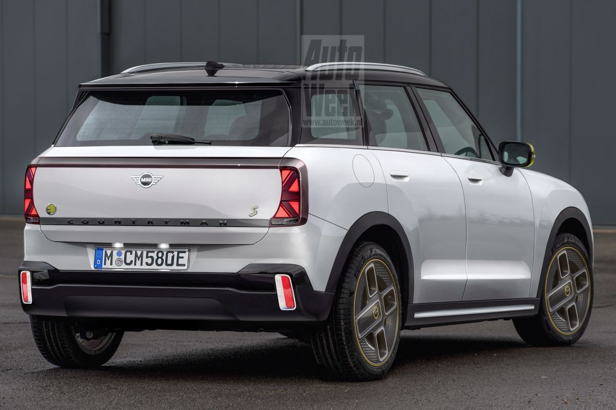 Mini Countryman - Illustratie Larson