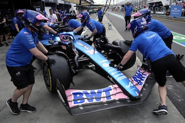 BWT Alpine F1 team - Foto ANP Simon Baker