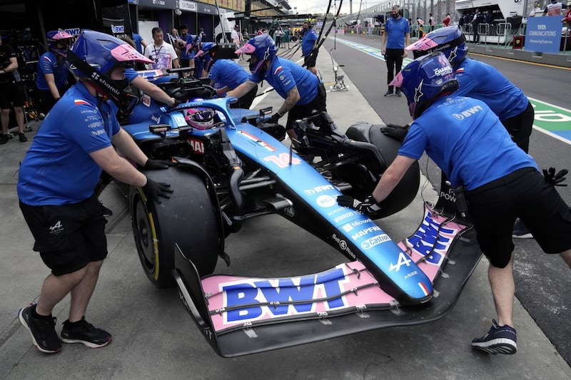 BWT Alpine F1 team - Foto ANP Simon Baker