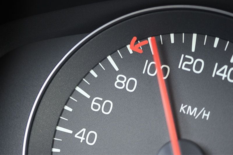 90 km/h