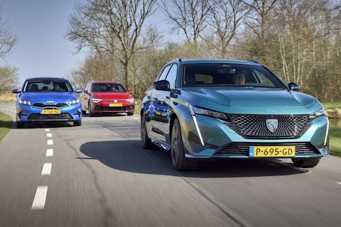 Peugeot 308 SW vs. Kia Ceed Sportswagon vs. Volkswagen Golf Variant - Test