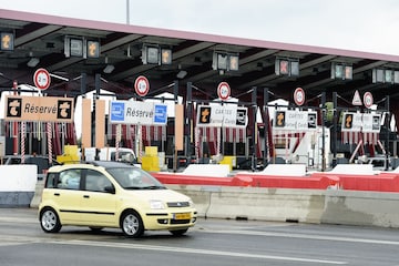 Tol Frankrijk Péage ANP Fiat Panda