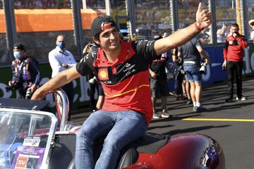 Carlos Sainz Ferrari ANP