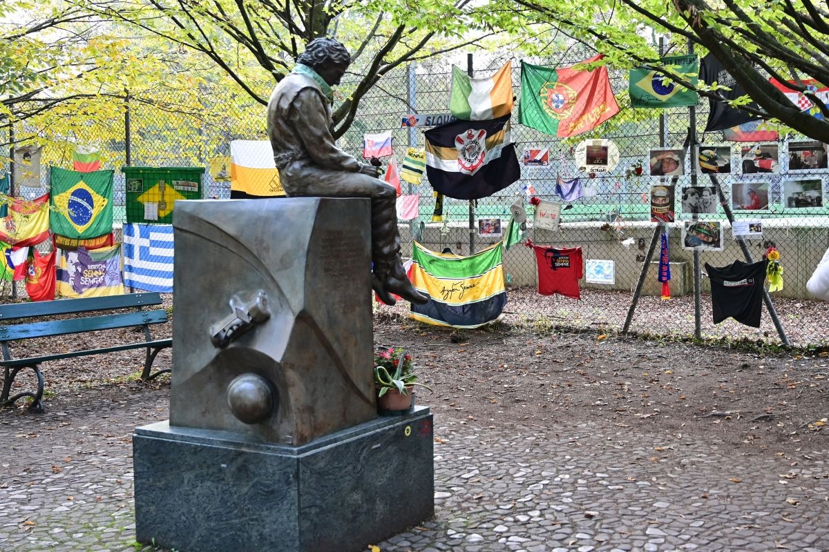 Ayrton Senna Tamburello Imola (ANP)