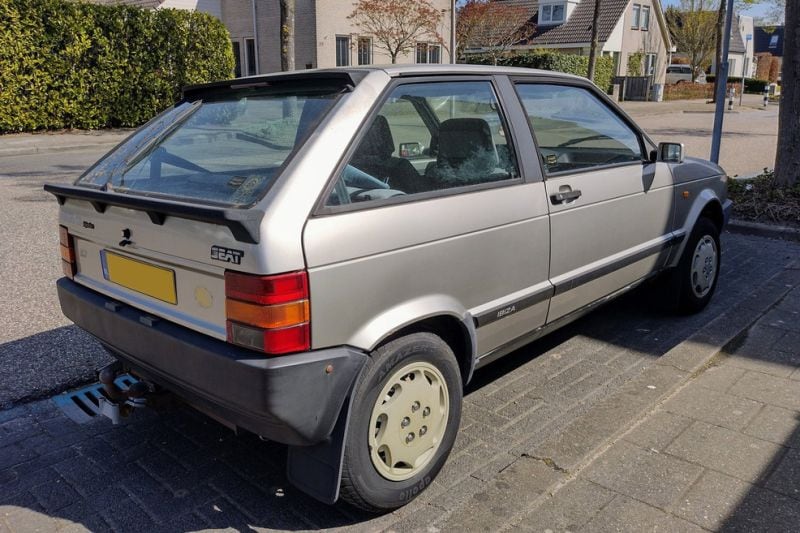 Seat Ibiza in het wild