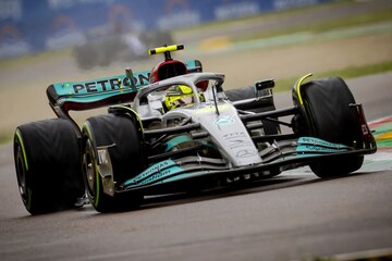 Lewis Hamilton Mercedes F1 Imola (ANP)