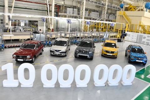 10 miljoen Dacia's geproduceerd