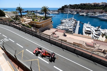 Leclerc in Monaco Foto ANp, Valery Hache