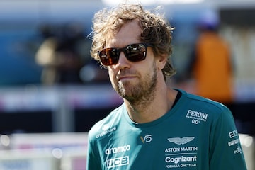 Sebastian Vettel bij de Grand Prix van Australië - Foto: ANP