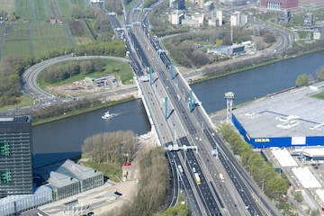 A12 Galecopperbrug Utrecht (ANP)