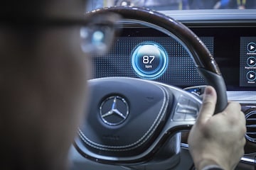 Mercedes hartslagmeter