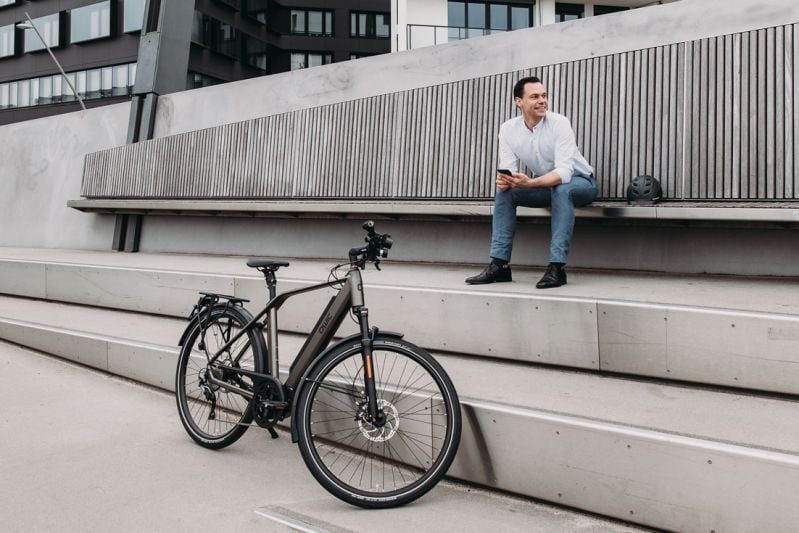 e-bike speed pedelec stad Foto Qwic