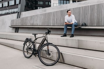 e-bike speed pedelec stad Foto Qwic