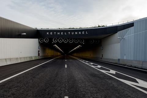 Waarom de Ketheltunnel vanochtend dicht was
