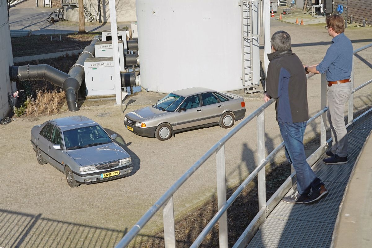 Audi 80 vs Lancia Dedra dubbeltest