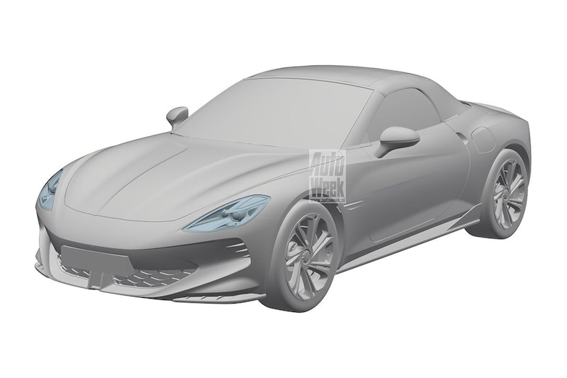 MG Cyberster patent