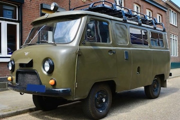 UAZ in het wild