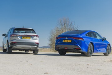 Elektrisch en waterstof dubbeltest multitest ev mirai q4