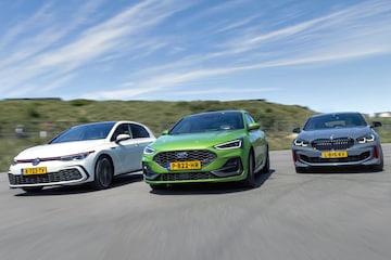 Volkswagen Golf GTI vs. Ford Focus ST vs. BMW 128ti