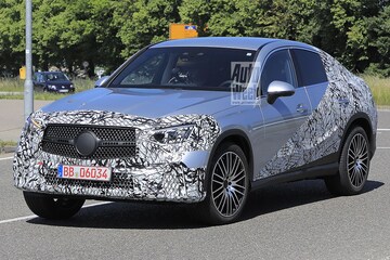 Spyshots Mercedes-Benz GLC Coupe