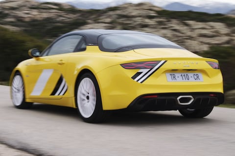 Alpine A110 Tour de Corse 75: retro én gelimiteerd