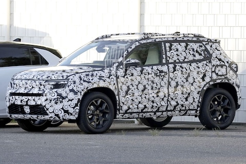 Jeep's eerste elektrische SUV gesnapt