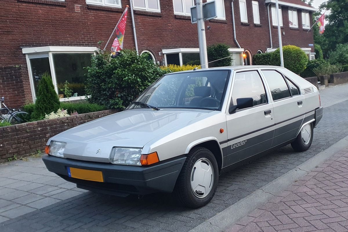 In het Wild Dodge Ram Van Citroën BX Leader