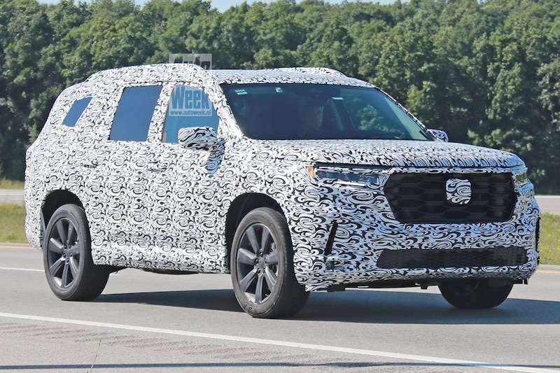 Spyshots Honda Pilot