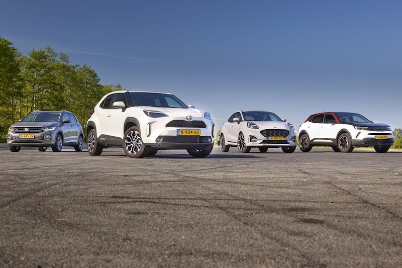 Volkswagen T-Cross, Toyota Yaris Cross, Ford Puma, Opel Mokk