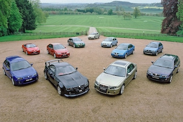 MG Rover Range bij opheffen MG Rover