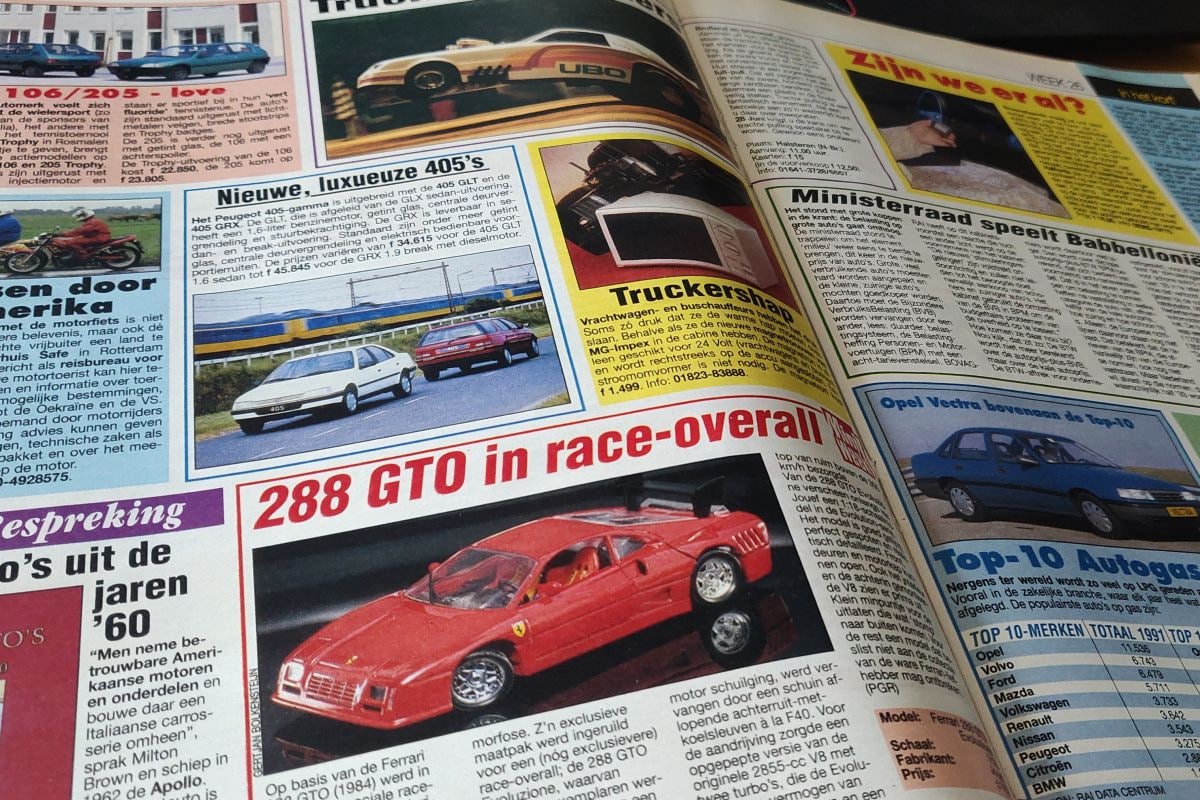 Opvallend autonieuws uit juni 1992 - Uit de Oude Doos