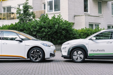 Deelautobedrijven MyWheels en Amber gaan samenwerken