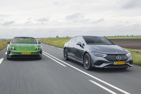 Vergelijkende Test: Mercedes-Benz EQE vs. Porsche Taycan