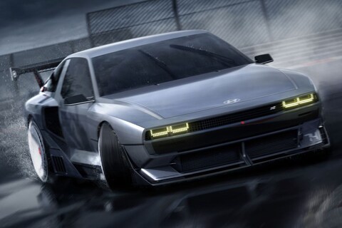 Hyundai N Vision 74: elektrische retrocoupé met brandstofcel