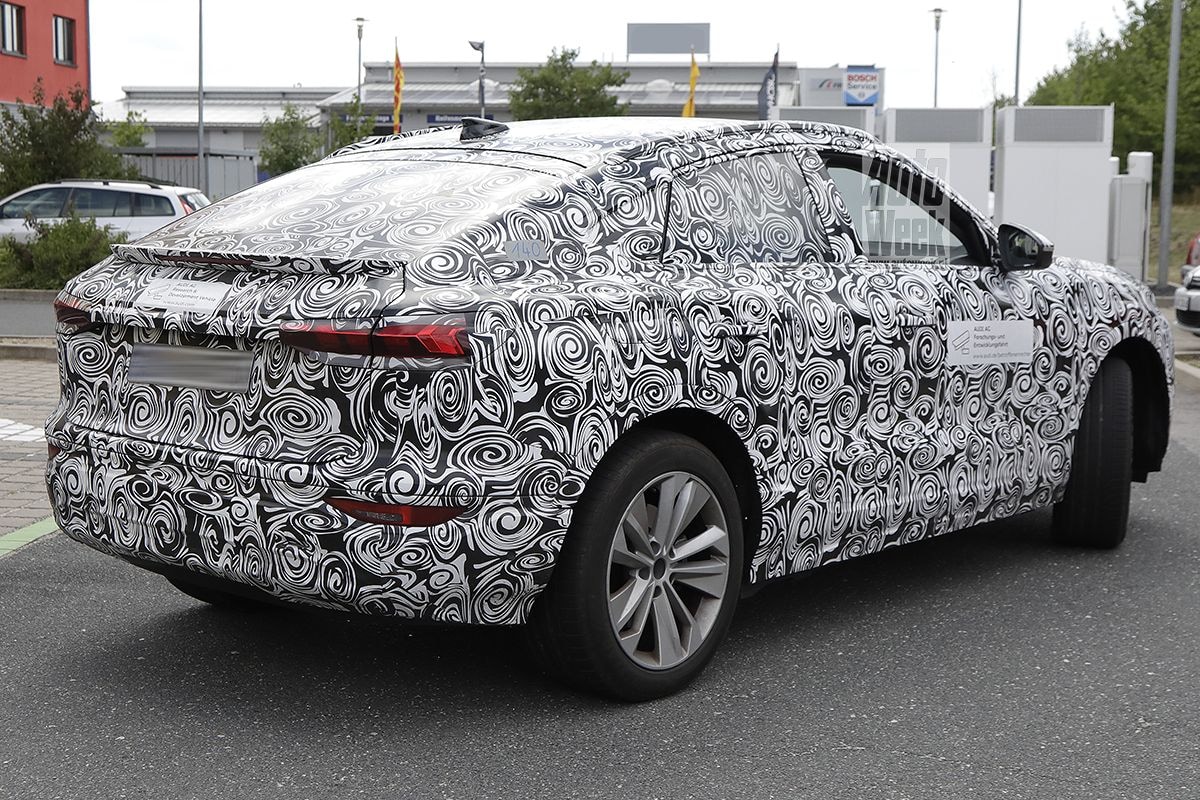 Spyshots Audi Q6 E-tron Sportback