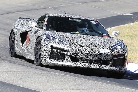 Hybride Chevrolet Corvette 'E-Ray' op de Nürburgring