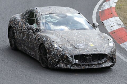 Elektrische Maserati GranTurismo zoemt over de Ring
