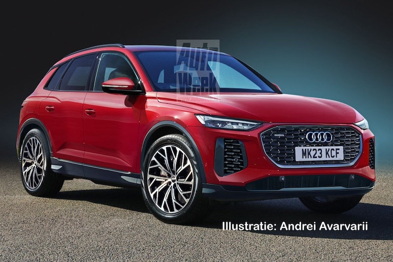 Audi Q5 - Illustratie: Andrei Avarvarii