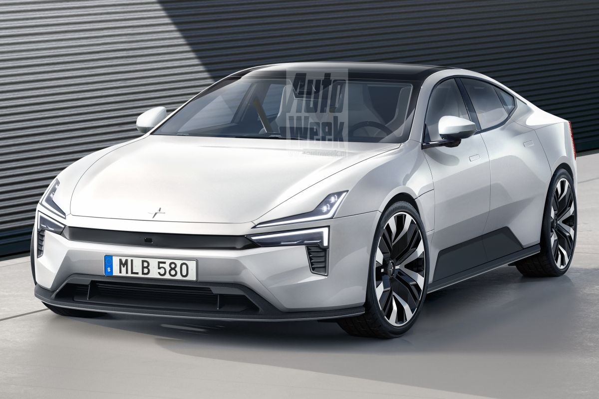Polestar 5 - Illustratie: Larson