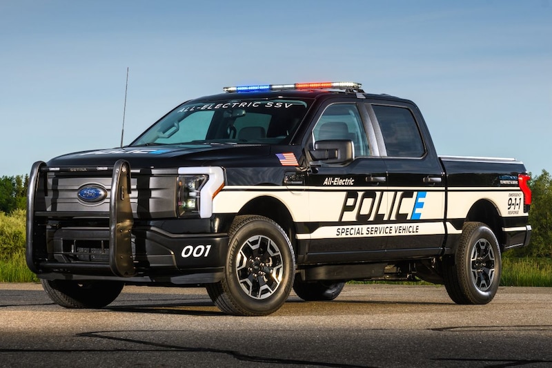 Ford F-150 Lightning politie