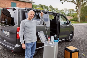 Opel Zafira Life als camper